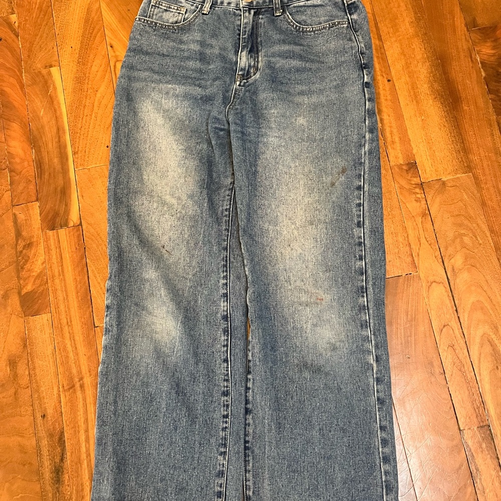 Baggy GrayBlue Women's Jeans